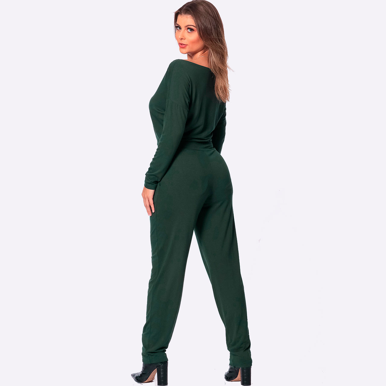 Macacão M/L Decote Canoa  BBonnie Maitê