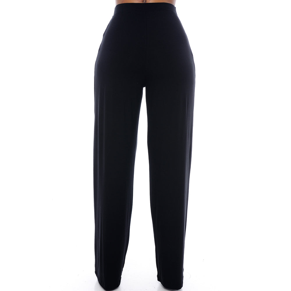 Calça Pantalona Cós Largo Bolsos BBonnie Elis