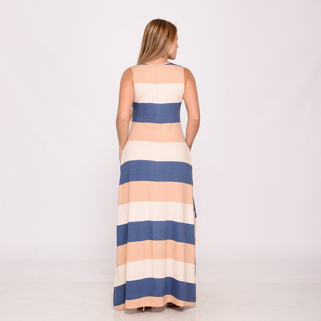 Vestido com Fendas Laterais BBonnie Catarina Estampados