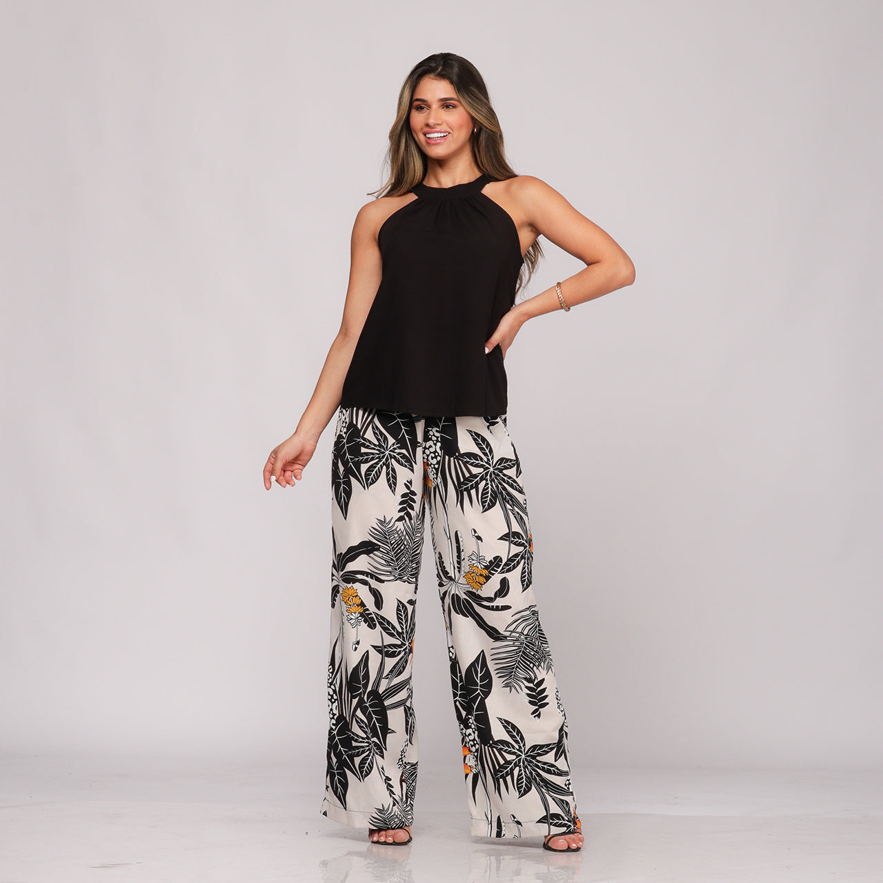 Blusa Cava Americana BBonnie Pietra Preta