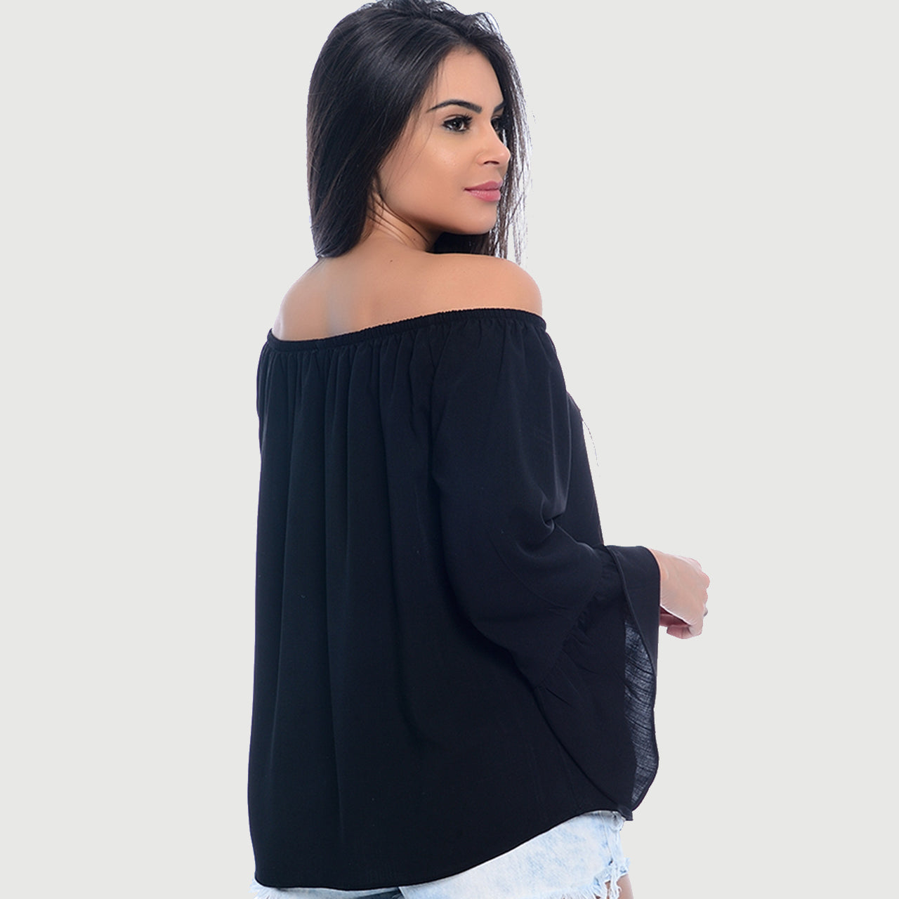 Blusa Ciganinha M/L Flare BBonnie Ligya B'Bonnie