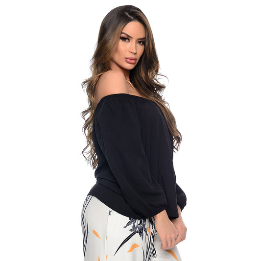 Blusa Ciganinha M/L BBonnie Kalli