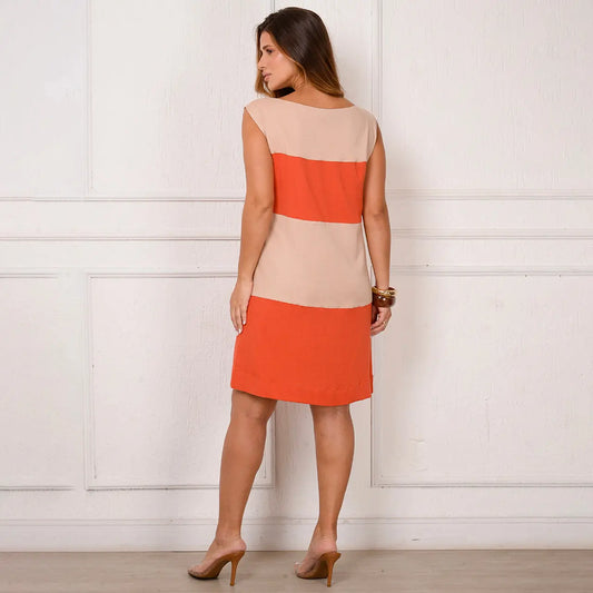 Vestido Curto Sem Mangas BBonnie Luara B'Bonnie