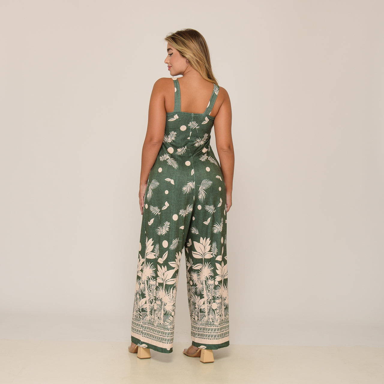 Macacão Pantalona Alça Fina BBonnie Noa Estampados