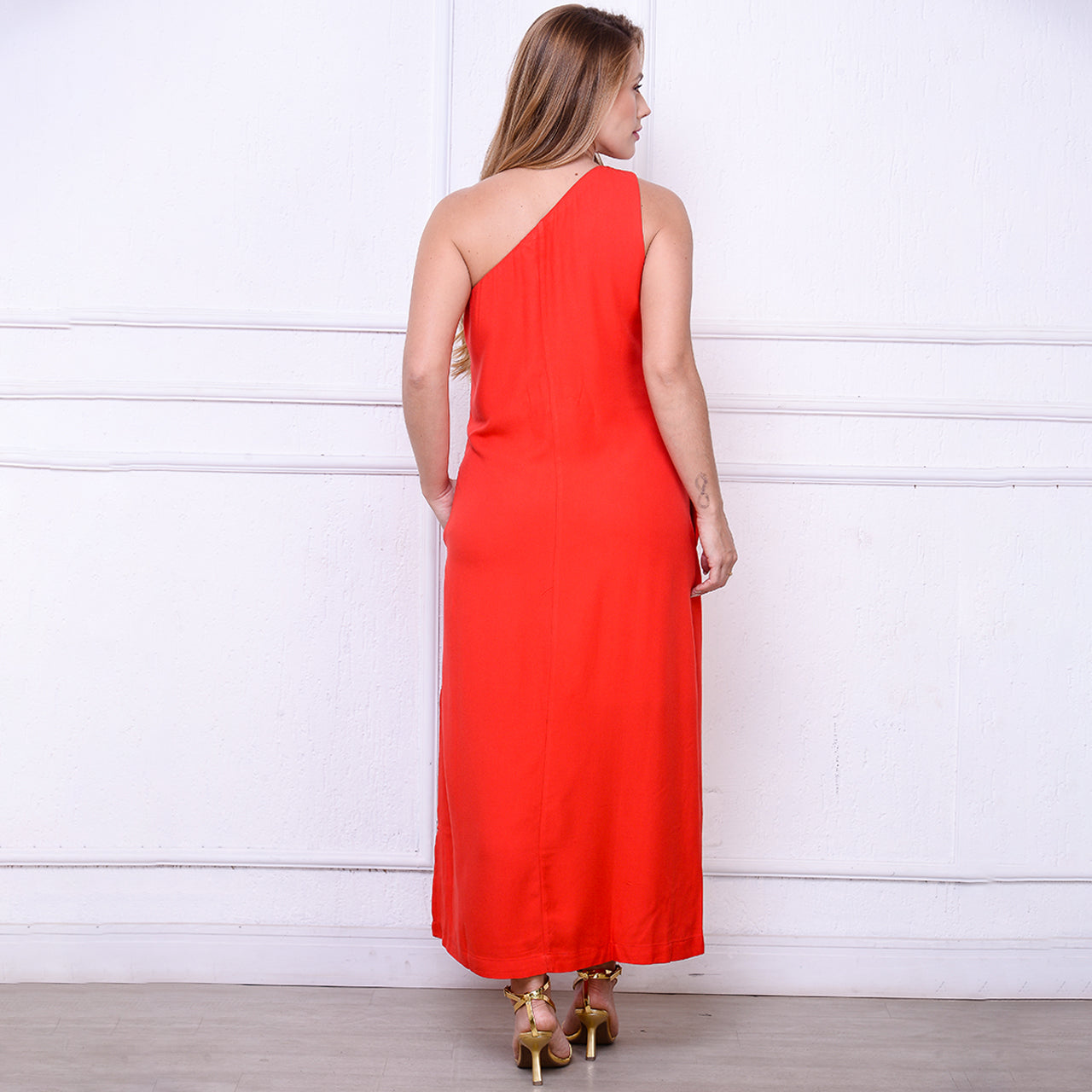 Vestido Midi Ombro Só BBonnie Leticia