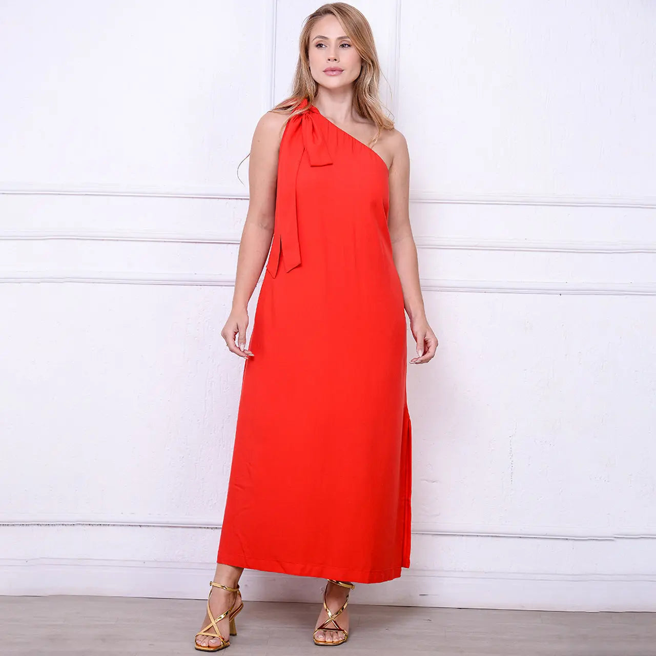 Vestido Midi Ombro Só BBonnie Leticia B'Bonnie