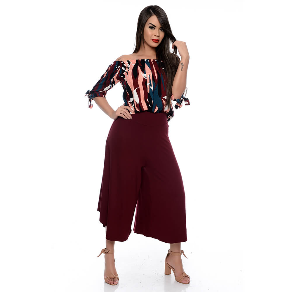 Calça Pantacourt com Cós BBonnie Noemi