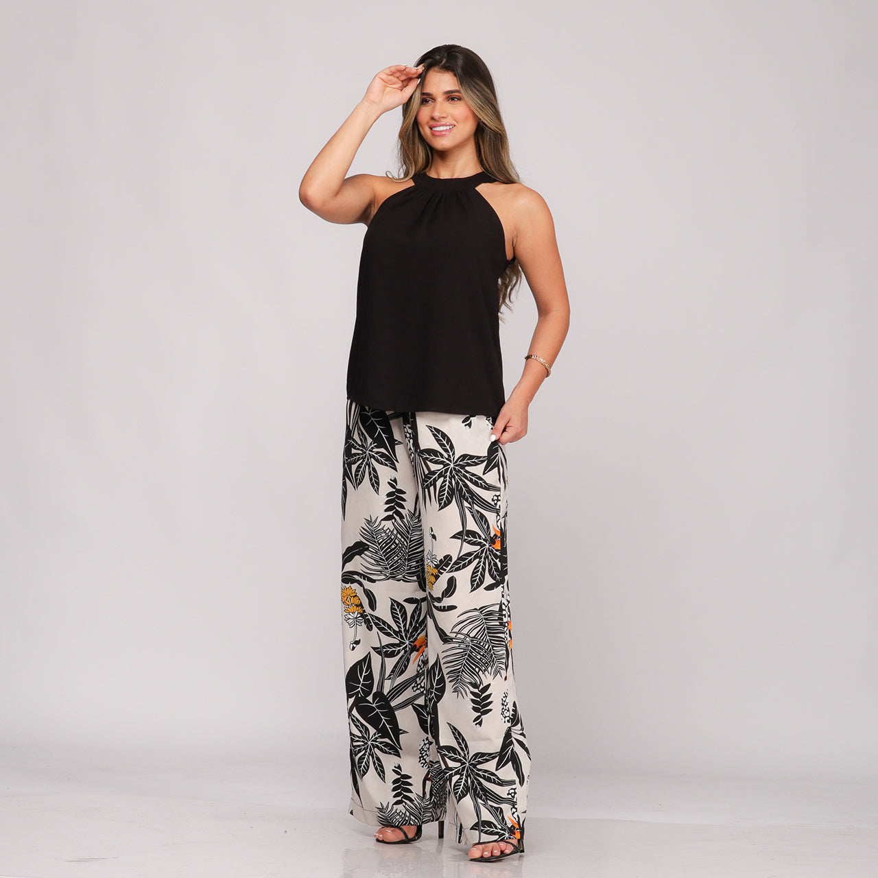 Blusa Cava Americana BBonnie Pietra Preta