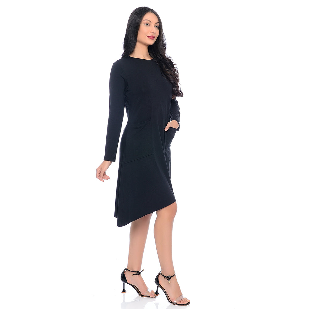 Vestido Midi Assimétrico BBonnie Adelle BBonnie