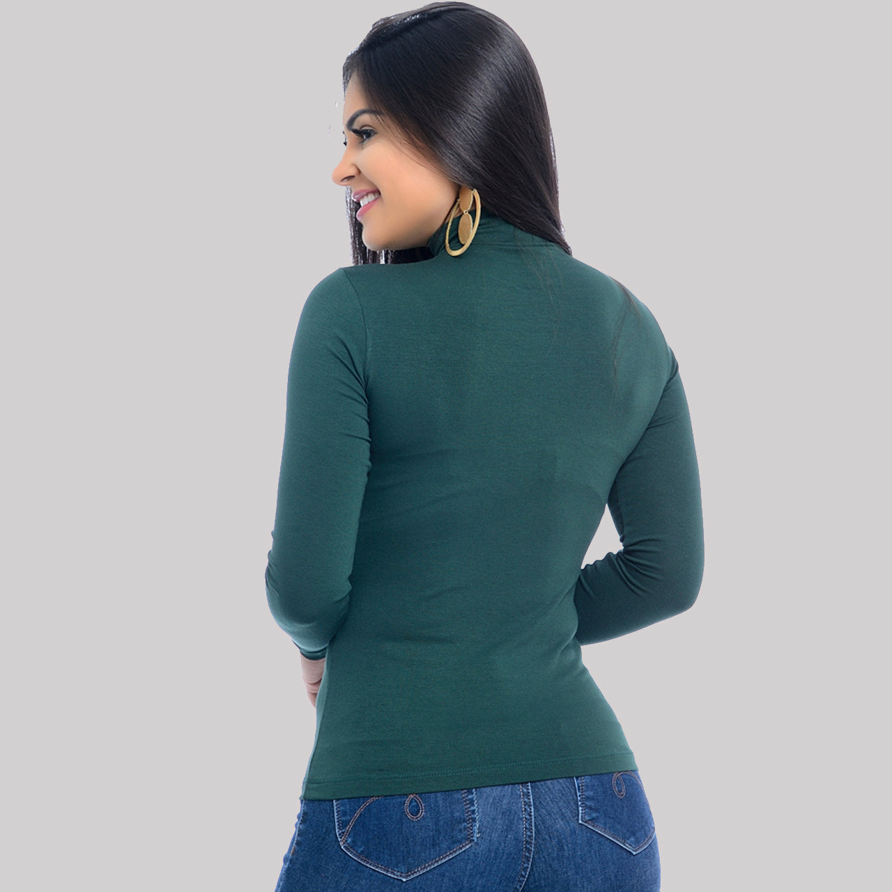 Blusa Cacharrel M/L BBonnie Verde Musgo