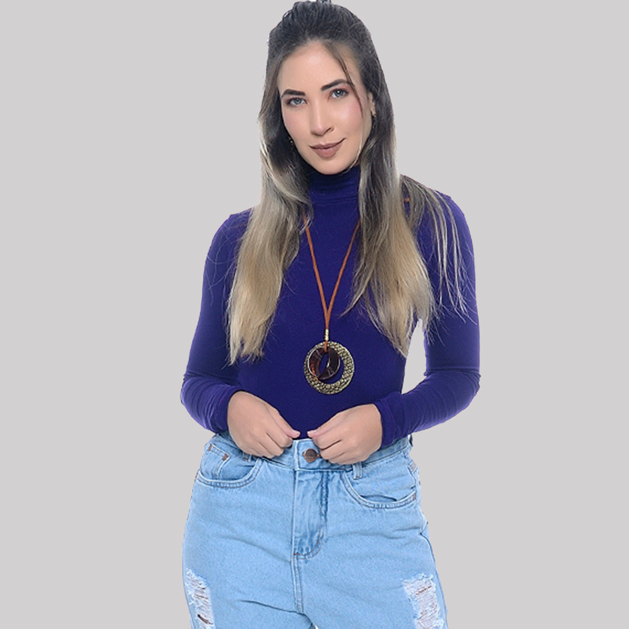 Blusa Cacharrel M/L BBonnie Roxo