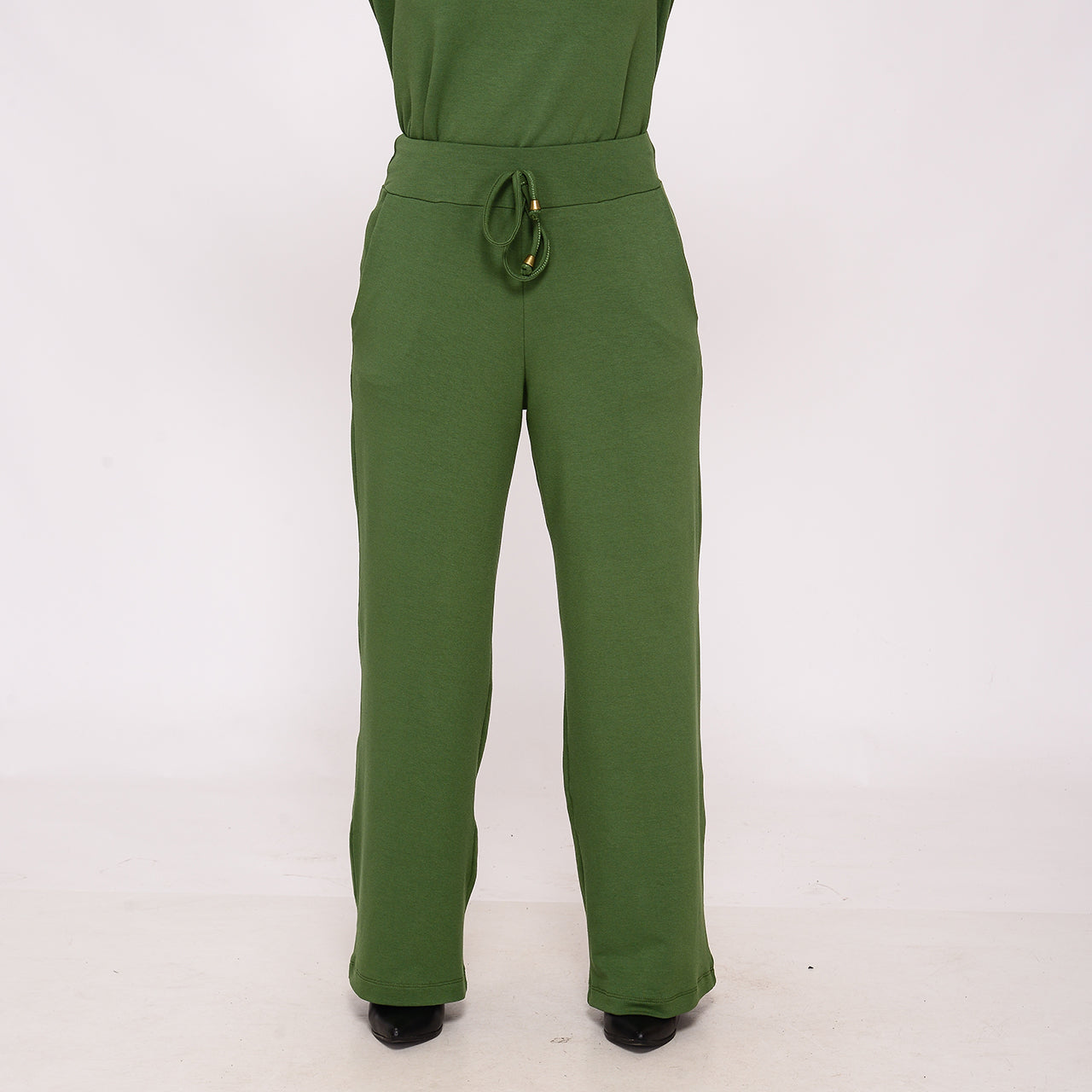 Conjunto Calça e Blusa de Moletinho BBonnie Milena Verde