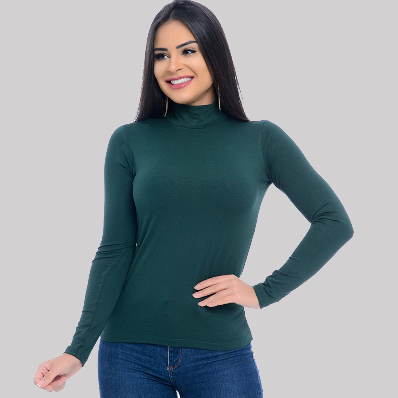 Blusa Cacharrel M/L BBonnie Verde Musgo
