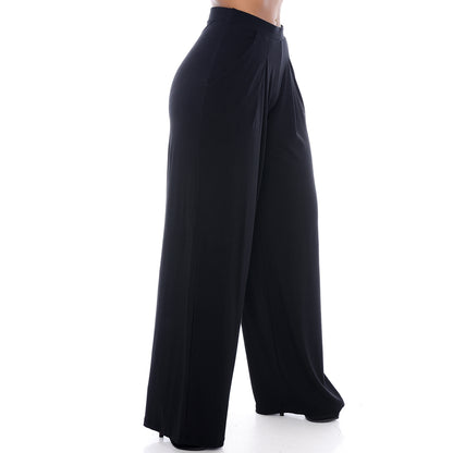 Calça Pantalona Cós Largo Bolsos BBonnie Elis