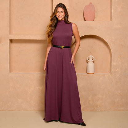 Vestido Longo Nayana - Malha Premium