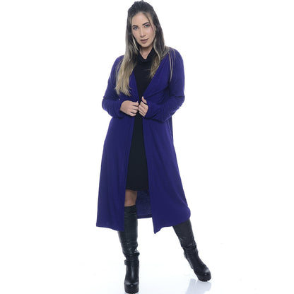 Cardigan Feminino M/L BBonnie Kira Roxo B'Bonnie