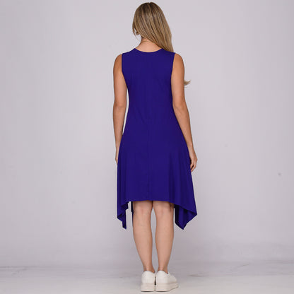 Vestido Midi Assimétrico de Alça BBonnie Mabel