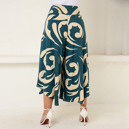 Calça Pantacourt com Cós BBonnie Noemi Estampados