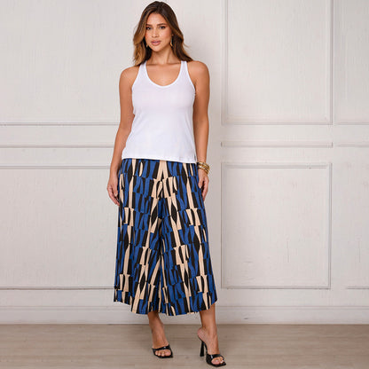 Calça Pantacourt com Cós BBonnie Noemi Estampados B'Bonnie