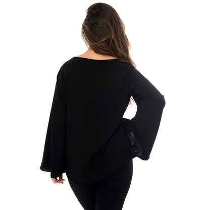 Blusa Bata Decote Redondo BBonnie Betina