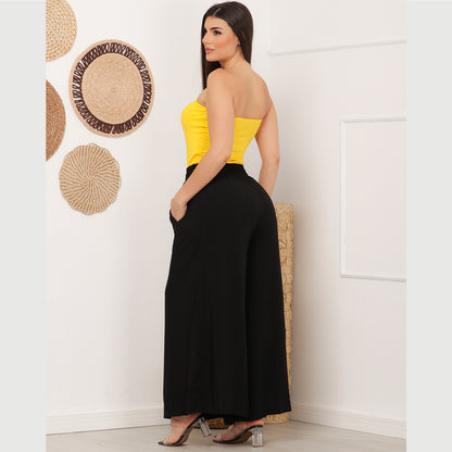 Blusa Tomara que Caia com Bojo BBonnie Cristal Amarelo