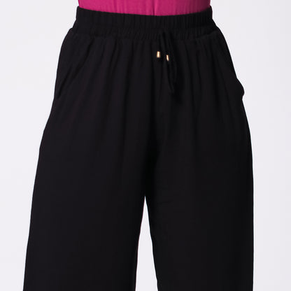 Calça Pantalona em Viscose BBonnie Manu