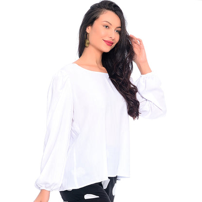 Blusa Bata Decote Redondo BBonnie Vânia
