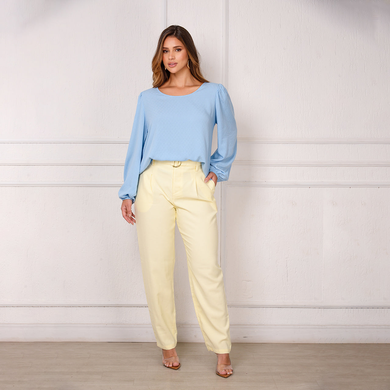 Blusa Bata Decote Redondo BBonnie Vânia B'Bonnie