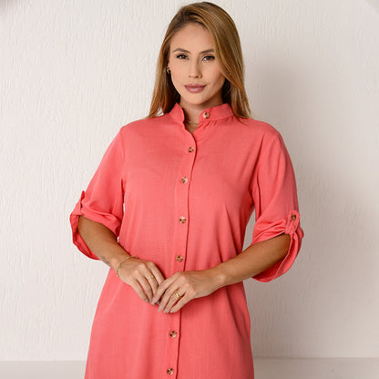 Vestido Chemise Botões M/C BBonnie Vitória