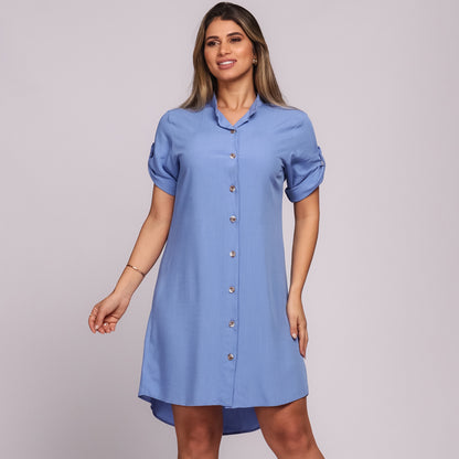 Vestido Chemise Botões M/C BBonnie Vitória