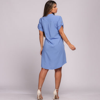 Vestido Chemise Botões M/C BBonnie Vitória