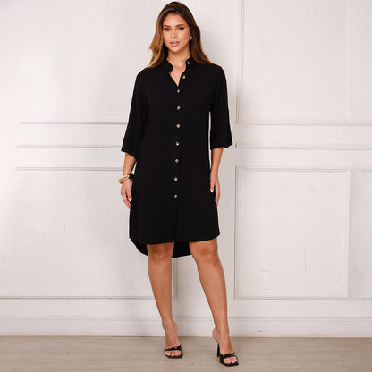 Vestido Chemise Botões M/C BBonnie Vitória