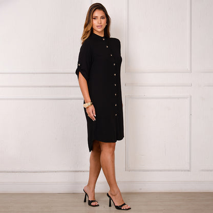 Vestido Chemise Botões M/C BBonnie Vitória