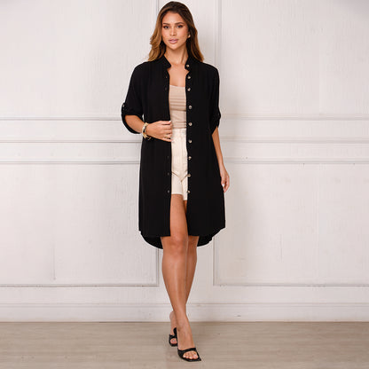 Vestido Chemise Botões M/C BBonnie Vitória