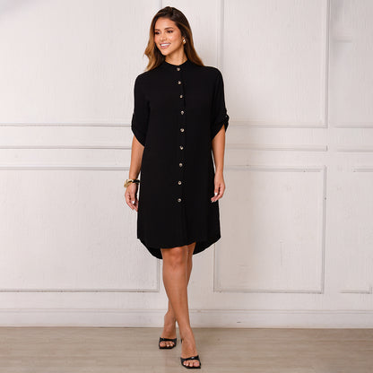 Vestido Chemise Botões M/C BBonnie Vitória