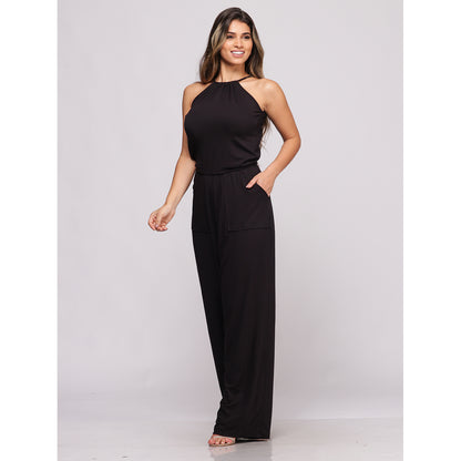 Macacão Pantalona Alças Finas BBonnie Larissa