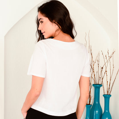 Blusa Viscose M/C BBonnie Leona
