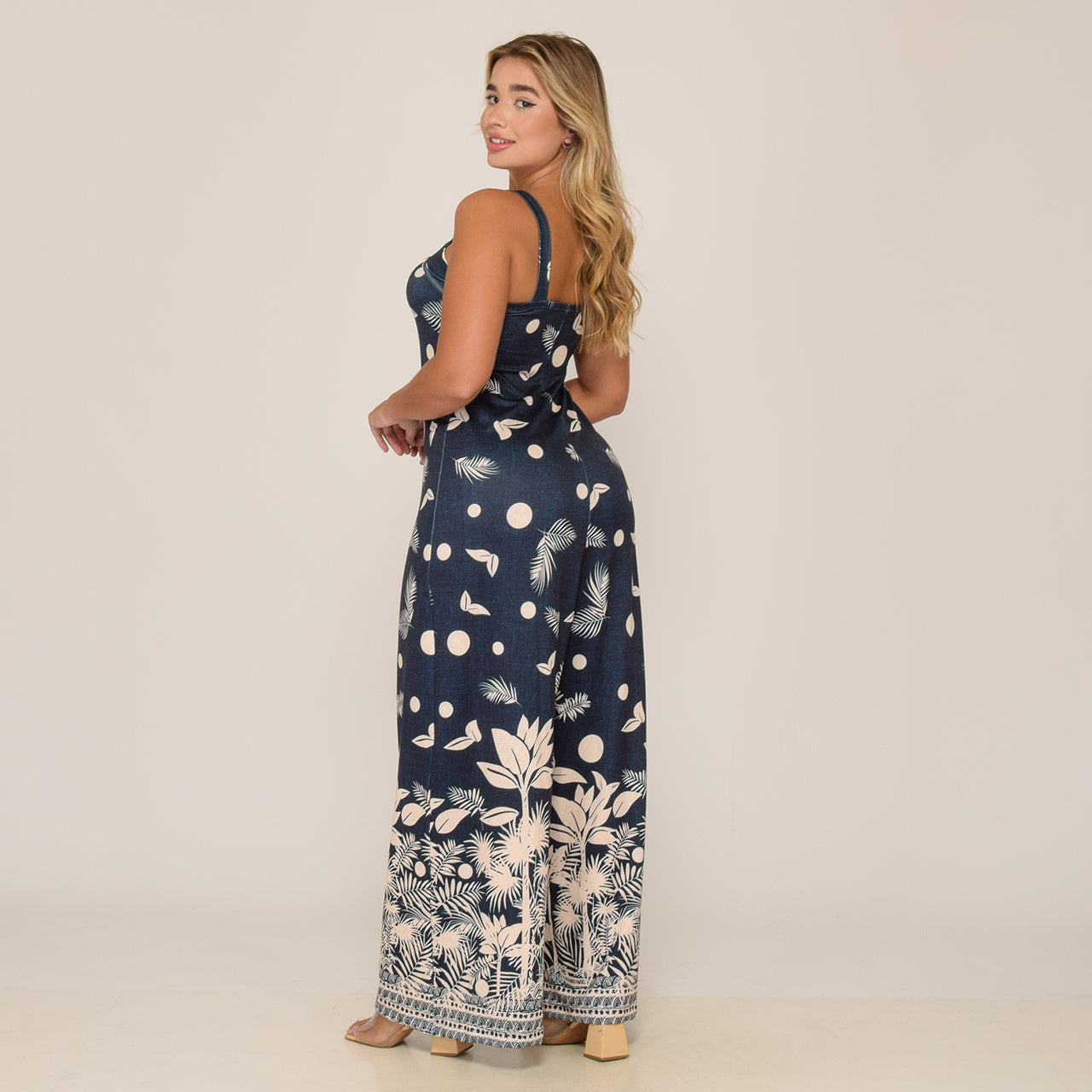 Macacão Pantalona Alça Fina BBonnie Noa Estampados
