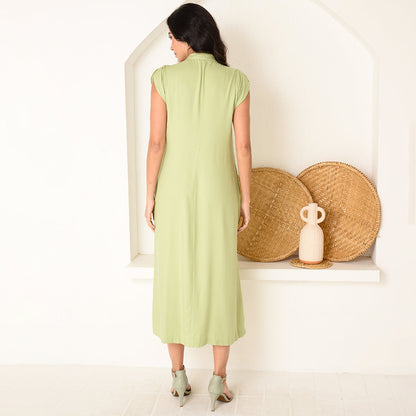 Vestido Chemise Midi Botões M/C  BBonnie Sienna B'Bonnie