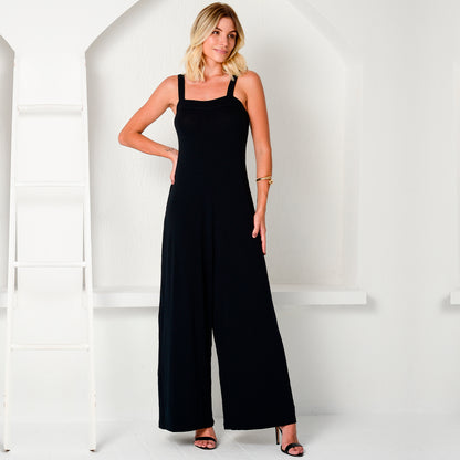 Macacão Pantalona com Alças Médias BBonnie Rafaela