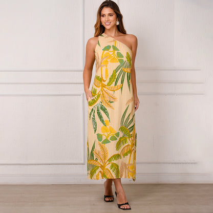 Vestido Midi Ombro Só BBonnie Leticia Estampados