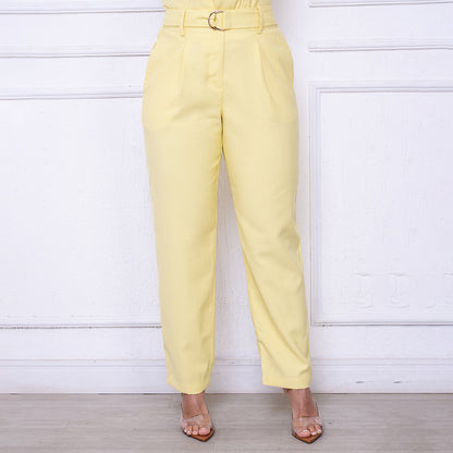 Calça Mirela BBonnie – Alfaiataria Sensorial com Cinto