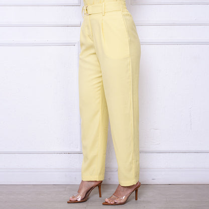 Calça Mirela BBonnie – Alfaiataria Sensorial com Cinto