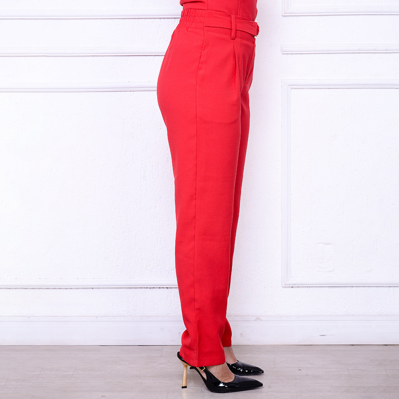 Calça Mirela BBonnie – Alfaiataria Sensorial com Cinto