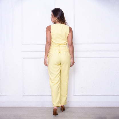 Conjunto Aurora BBonnie – Colete e Calça em Alfaiataria Sensorial