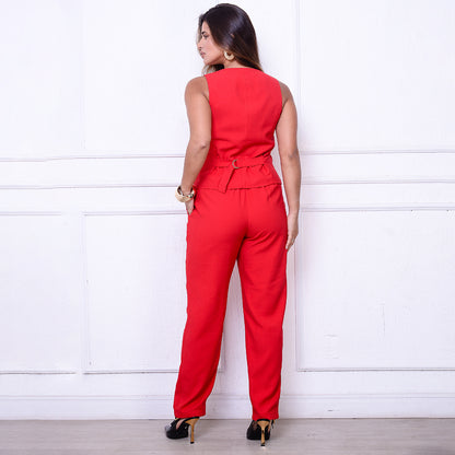 Conjunto Aurora BBonnie – Colete e Calça em Alfaiataria Sensorial