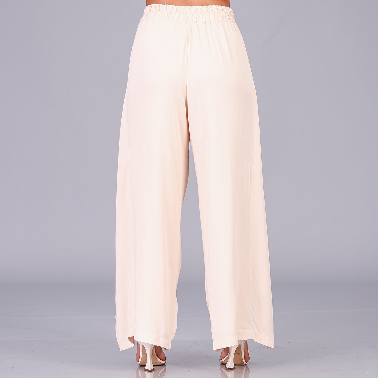 Calça Pantalona com Fenda na Frente BBonnie Paola
