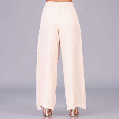 Calça Pantalona com Fenda na Frente BBonnie Paola