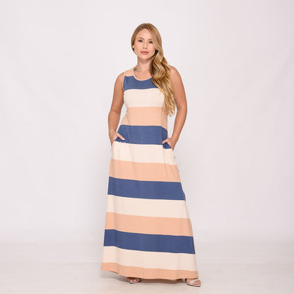 Vestido com Fendas Laterais BBonnie Catarina Estampados