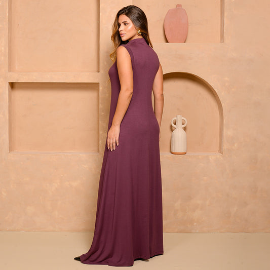 Vestido Longo Nayana - Malha Premium